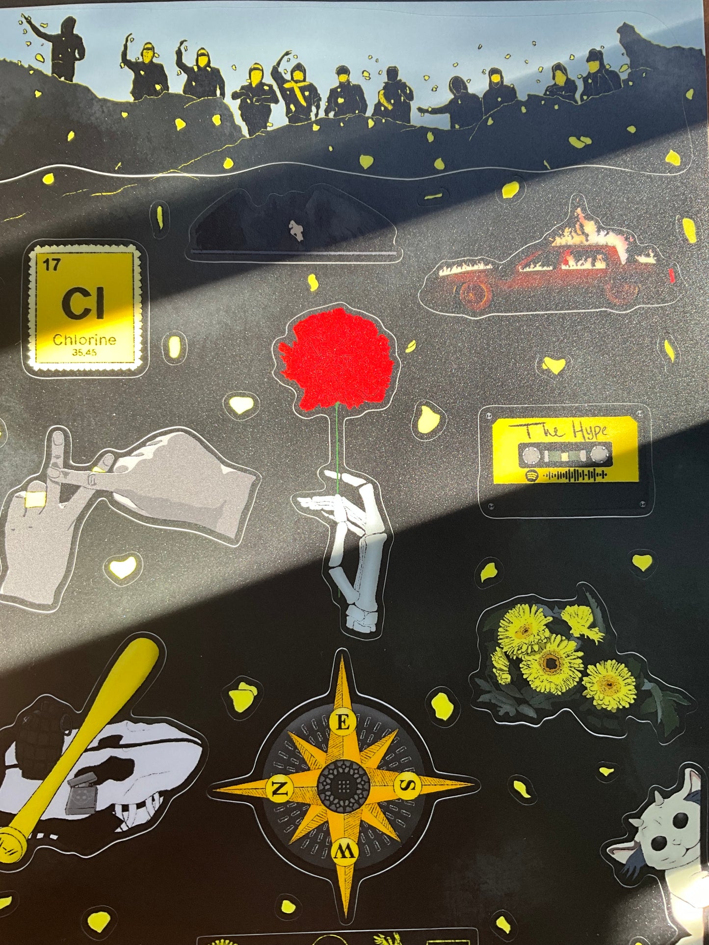Trench Sticker Sheet