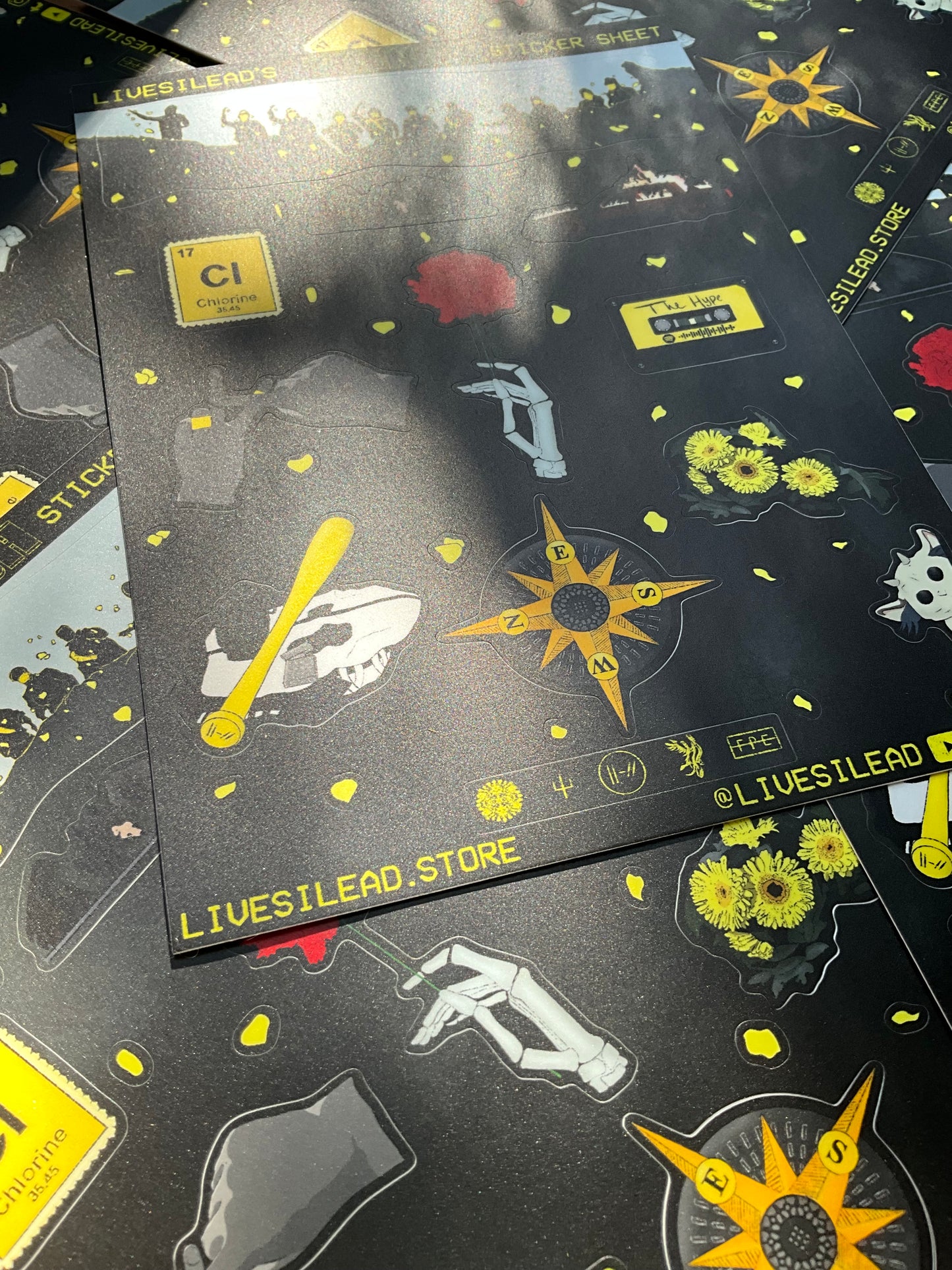 Trench Sticker Sheet